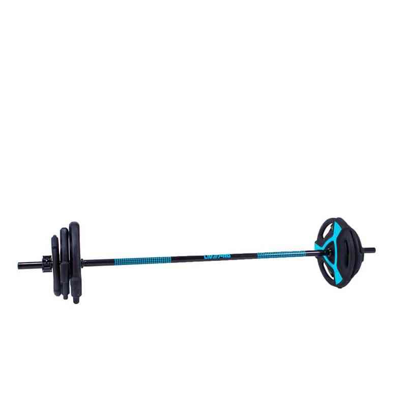 Livepro Studio Chromed Barbell Set, 20 Kg