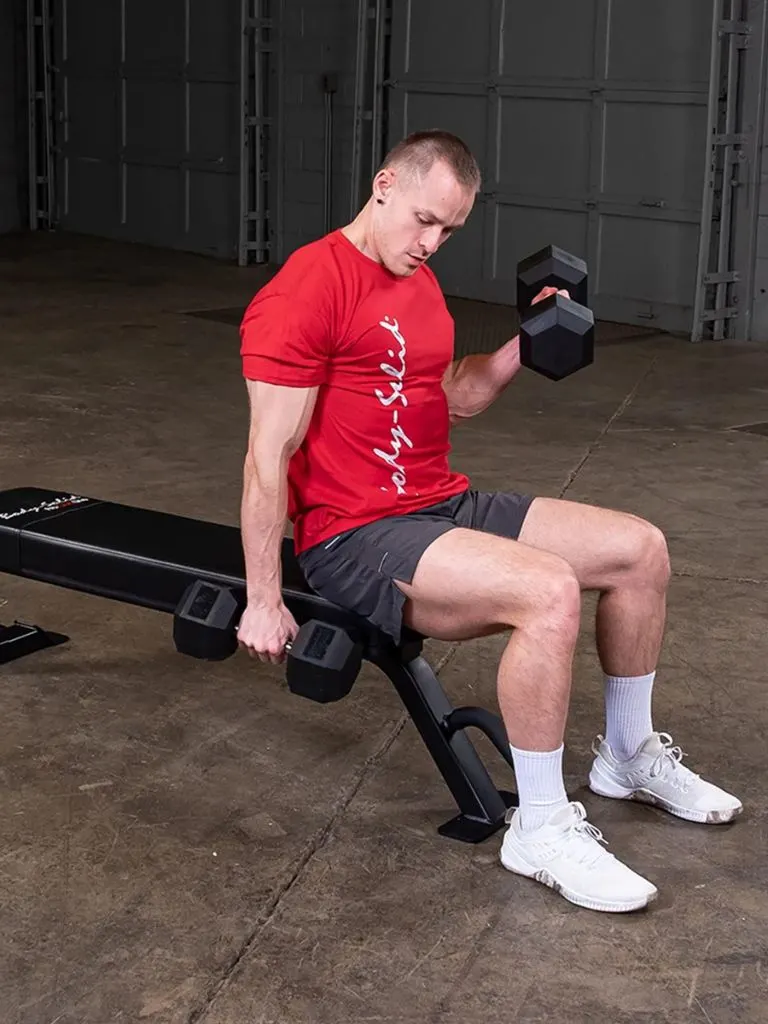 Body Solid Pro Clubline Flat Bench | SFB125
